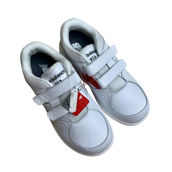 NWT VINTAGE NEW BALANCE Womens 8 WIDE Walking Marche White Athletic Sneaker Shoe - Picture 1 of 11
